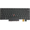 Klaviatūra Lenovo 01HX432 Su pašvietimu Niemiecka (Klaviatūra BL GR)
