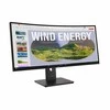 Monitorius Lenovo ThinkVision T34WD-40 LED ekranas 86.4 cm (34") 3440 x 1440 pikselių Wide Quad HD+ Juodas