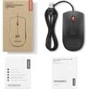 Lenovo Fingerprint Biometric USB Pelė Gen3 | su laidu | USB-A | Juodas/Raudona