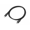 Kabelis USB Lenovo USB-C - USB-C 1 m Juodas (USB-C cable, 1m, 10Gbps data)