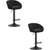 Leobert Hoker EAST - aksamit juoda / baza juoda x 2