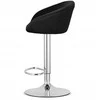 Leobert Hoker EAST - aksamit juoda / baza chrom x 2