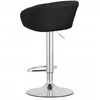 Leobert Hoker EAST - aksamit juoda / baza chrom x 2