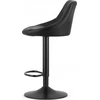 Leobert Baro kėdės KAST, reguliuojamo aukščio, pasukamos, juodos, 85–105 cm, 2 vnt.