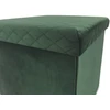 Leobert Puff Domoletti Mateo 38, žalios spalvos, 38 cm x 38 cm x 38 cm