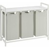 Krepšys skalbiniams Leobert Krepšys skalbiniams trzykomorowy 3x38 l BLH301W01