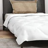 Vasaros antklodė su pagalve 2 pcs Balta Mikropluoštas 3376489