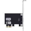 „Level One Games InLine 51125T“ 2,5 gigabito tinklo plokštė – RJ45 2,5 Gb/s – PCIe x1