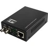 Level One „LevelOne GVT-2003“ šviesolaidinis keitiklis, tinklo keitiklis, 1000 Mbit/s, 1310 nm, vienas, juodas