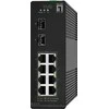Šakotuvas Level One LevelOne jungiklis LevelOne IGS-2110P Tinklo nuorodos Tvarkomos L2 Gigabit Ethernet (10/100/1000) PoE palaikymas juodas