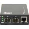 Level One Carruzzo LevelOne GVT-2011 tinklo medijos keitiklis 1000 Mbit/ai Pilka