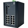 Šakotuvas Level One Carruzzo LevelOne IGU-2071 tinklo komutatorius Valdomas L2+ Gigabit Ethernet (10/100/1000) Juoda