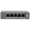 Šakotuvas Level One Carruzzo LevelOne GEP-0531 tinklo komutatorius Ne-valdomas L2 Gigabit Ethernet (10/100/1000) Maitinimas per Eternetą (PoE) Stalinis / tvirtinamas prie sienos Pilka