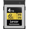 Lexar Professional Gold CFexpress 4 TB kietojo disko kortelė (LCXEXPR004T-RNENG)
