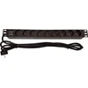 Lexi-NET 19" rozvodný panel LEXI-Net 9x230V, kabelis 3m, 1U