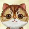 Nimmy dėklas Apple iPhone 16 6.1″ khaki Big Eyed Pet 2.0 Cat