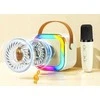 Garsiakalbis Lexibook PRZENOŚNY Rinkinys KARAOKE Nešiojama kolonėlė Bluetooth RGB DWA MIKROFONY USB MINI JACK