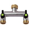 Čiaupas dvigubas Color Tap ART469L, 3/4'' išor/vid srieg