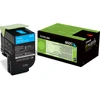 Lexmark 802C kasetė, žalsvai mėlyna