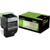 Lexmark Toneris Cartridge 80C20K0 Color lazerinis, Juodas