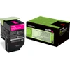Lexmark return (80C20M0, 802M), purpurinė kasetė