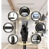 LTC 8P8C CAT6e UTP tinklo kabelis (patchcord) 25m juodas