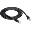 LTC 8P8C CAT6e UTP tinklo kabelis (patchcord) 1.5m juodas