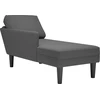 Poilsio sofa su pagalvės tamsiai pilkos spalvos velveto audinys