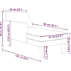 Poilsio sofa su pagalvės tamsiai pilkos spalvos velveto audinys