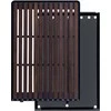 Lian Li DAN Cases A3-mATX Wood Edition Front Panel – Walnut, juodos spalvos
