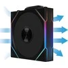 Lian Li UNI FAN TL Wireless korpuso ventiliatorius, ARGB, PWM – 120 mm, juodos spalvos