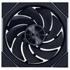 Lian Li UNI FAN TL Wireless korpuso ventiliatorius, ARGB, PWM – Reverse Blade, 140mm, juodos spalvos