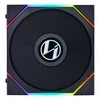 Lian Li UNI FAN TL LCD Wireless korpuso ventiliatorius, ARGB, PWM – 140mm, juodos spalvos