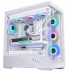 Lian Li Vector V100 PC-kompiuterio korpusas, Midi-Tower, ATX, RGB, Tempered Glass – baltos spalvos