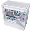 Lian Li Vector V100 PC-kompiuterio korpusas, Midi-Tower, ATX, RGB, Tempered Glass – baltos spalvos