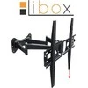 LIBOX LB-410 televizoriaus sieninis laikiklis Libox MONACO LB-410 | 23-48, VESA 400x400mm, 35 kg, vertikalus