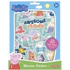 Licencja Ccg Mz Import CCG Peppa Pig naklejki na szybę BT360129 60129