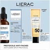 Rinkinys „Lierac“: „Protocole“ serumas veidui nuo tamsių dėmių, 30 ml + „Sunissime The Sun“ aksominis fluidas veidui SPF50+, 25 ml