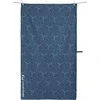 Kelioninis rankšluostis Lifeventure Soft Fibre Recycled Geometric Navy - Giant