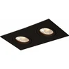 Light Prestige Podtynkowa Metis 2 juoda (LP-2780/2RS BK) - Light Prestige