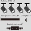 Lubinis šviestuvas Light_Presti Šviestuvas lubų Light Prestige Tokio Set 1F, 4X40 W, GU10