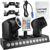 Carruzzo LIGHT4ME CLONE 1 LED RGBW šviesos efektas 2 galvutės