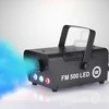 Light4Me FM 500 LED V2 - 500W smoke/fog machine with 3x1W RGB lighting effect