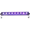 LIGHT4ME LED BAR UV 9 + Baltas profesionali šviesos apdaila 9x3W