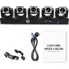 LIGHT4ME BROS 5 BEAM LED efektas 5x judanti galvutė