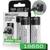 Liibateries LiiBatteries LIIBATTARIES LI-ON BATERIJOS, 18650 tipo, 2 vnt.