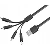 LiiBateries USB-C - USB-C juodas laidas (9331816667127)