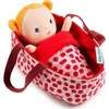 „Lilliputiens Baby in Basket“ su „Aghate“ drabužiais ir antklode