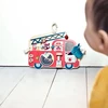 Lilliputiens Raganosis Marius Firetruck medinė manipuliavimo lenta