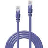 Tinklo Kabelis - LINDY Cat.6 U/UTP Tinklo Kabelis, RJ45, M/M, 250MHz, 15 m, Purpurinis